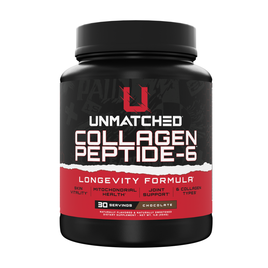 UNMATCHED Collagen Peptide-6 Chocolate 454g