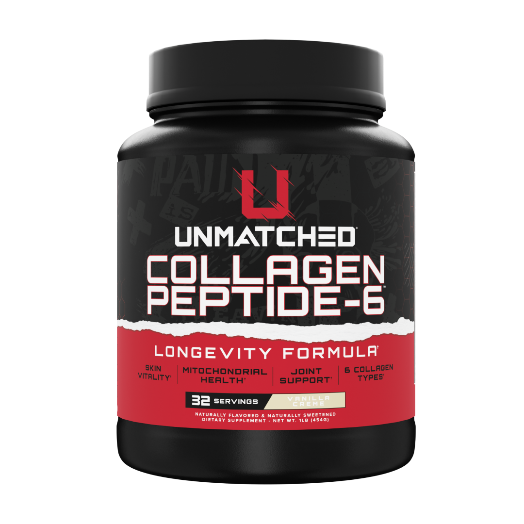 UNMATCHED Collagen Peptide-6 Vanilla Creme 454g