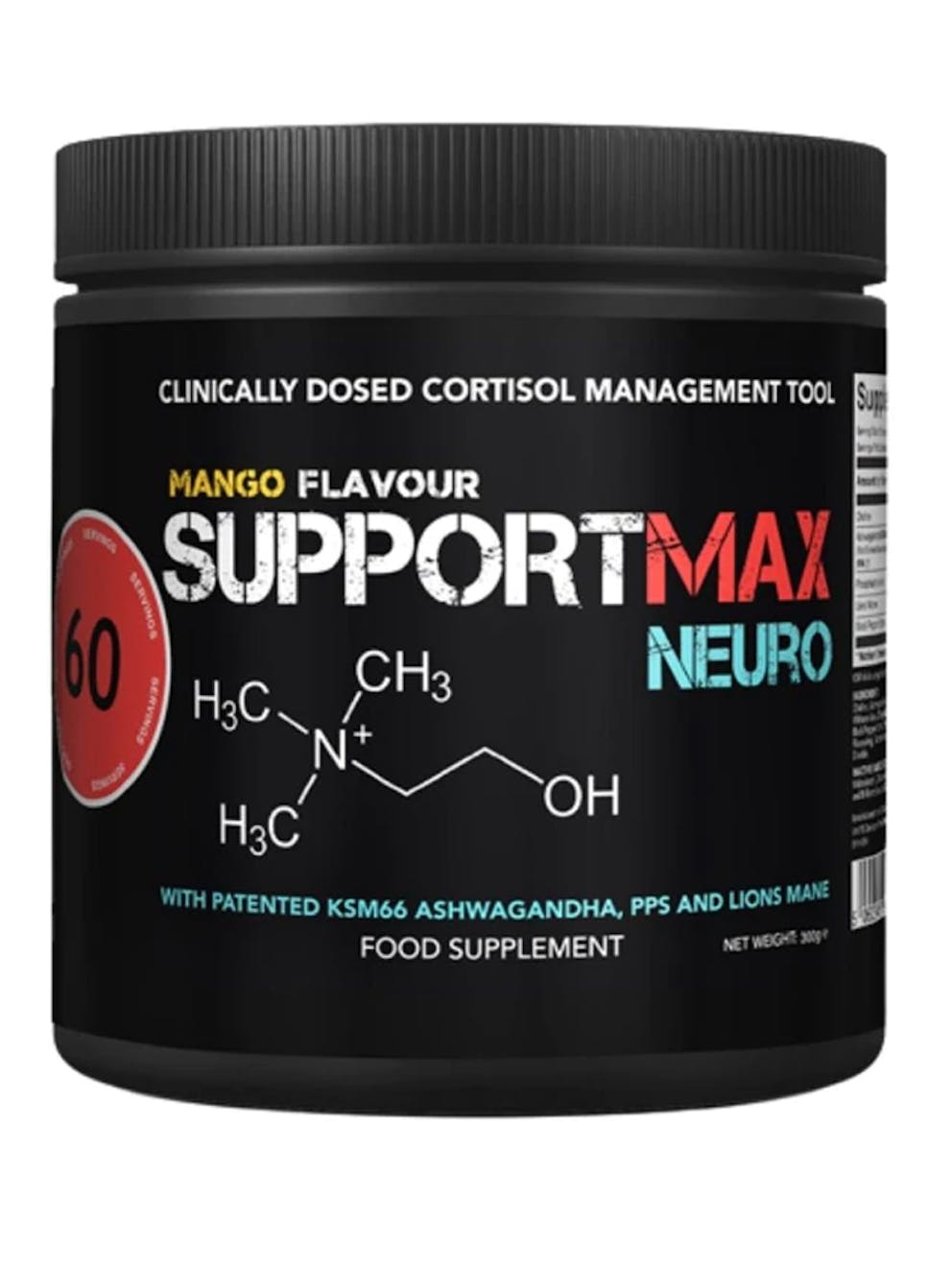 Strom Sports SupportMAX Neuro 300g 60 Servings