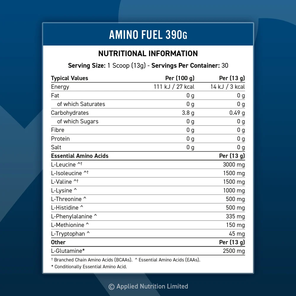Applied Nutrition Amino Fuel EAA 390g - Image 2