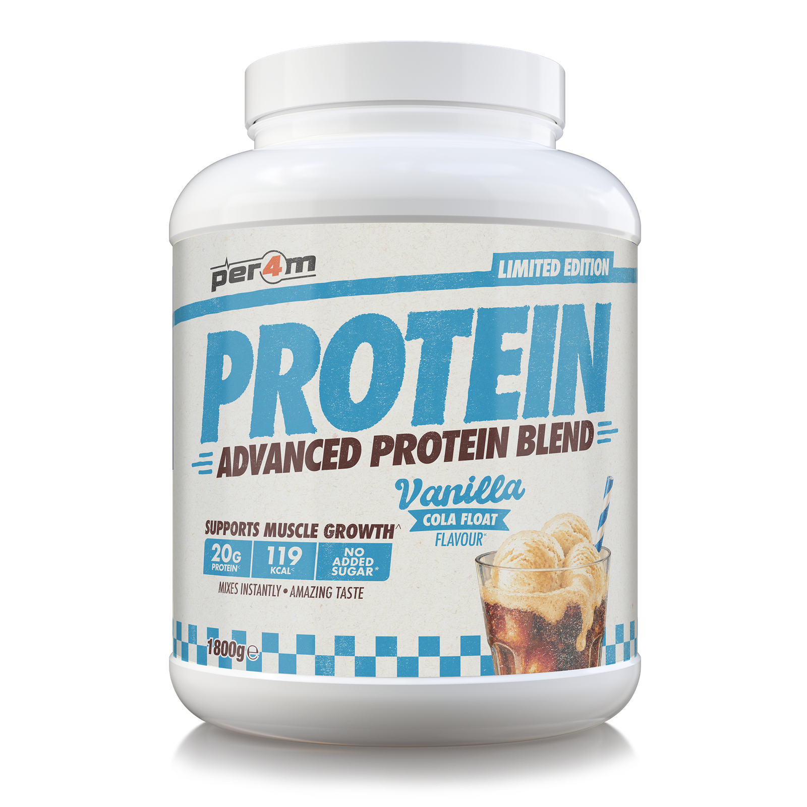 Per4m Advanced Protein Blend 1.8kg Vanilla Cola Float