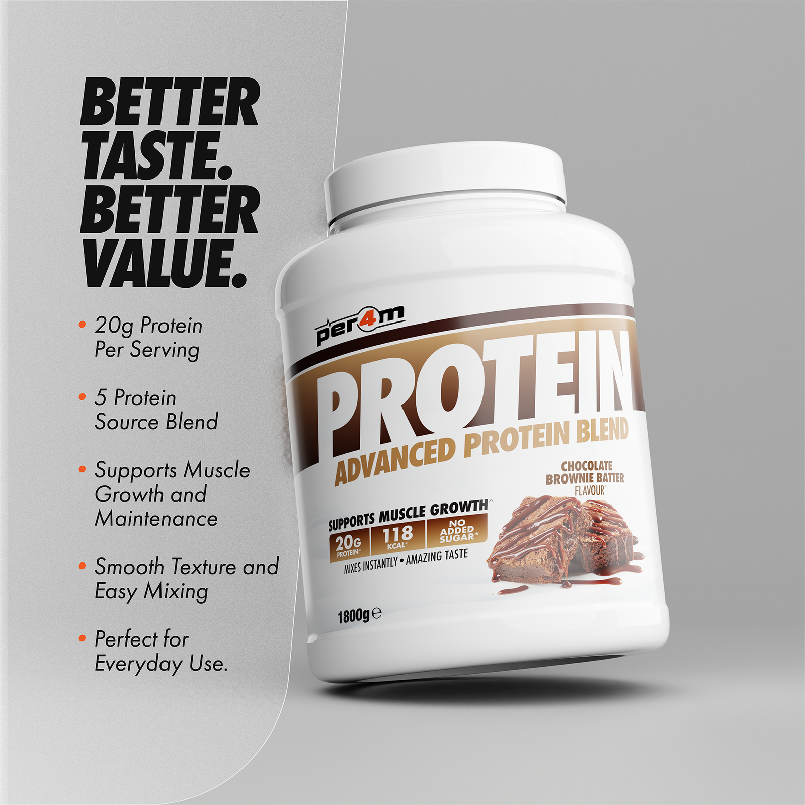 Per4m Advanced Protein Blend Nutritional Information